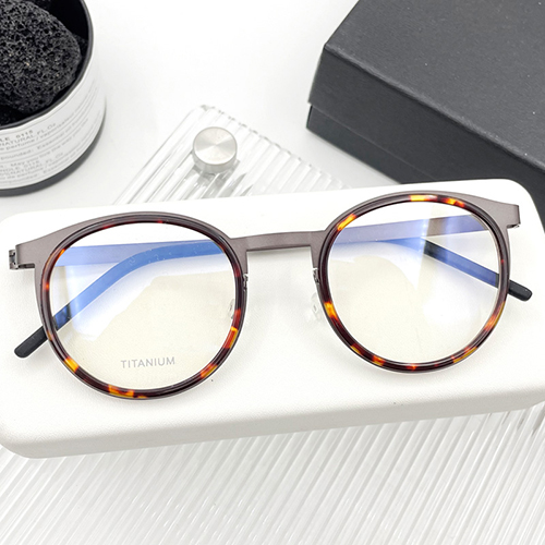 Retro metal glasses,Anti blue light glasses,Pure titanium glasses